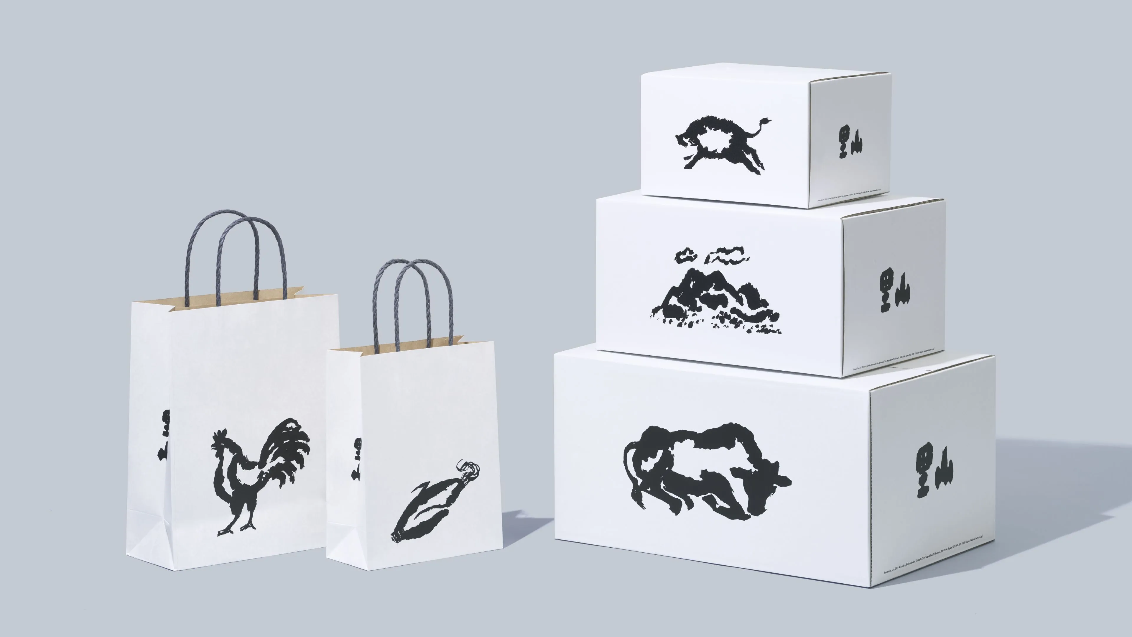 SATOYAMA package / logo design